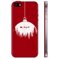 Coque iPhone 5/5S/SE en TPU - Boule de Noel