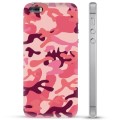 Coque iPhone 5/5S/SE en TPU - Camouflage Rose