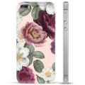 Coque iPhone 5/5S/SE en TPU - Fleurs Romantiques