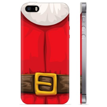 Coque iPhone 5/5S/SE en TPU - Costume de Père Noël