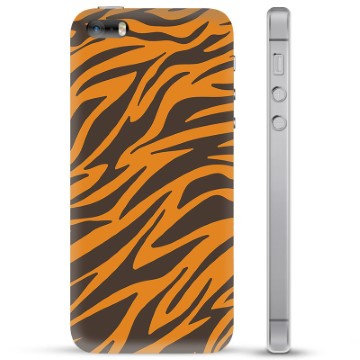 Coque iPhone 5/5S/SE en TPU - Tigre