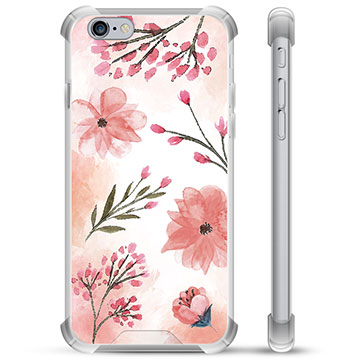 Coque Hybride iPhone 6 / 6S - Fleurs Roses