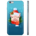 Coque iPhone 6 / 6S en TPU - Cochonnet d'Hiver