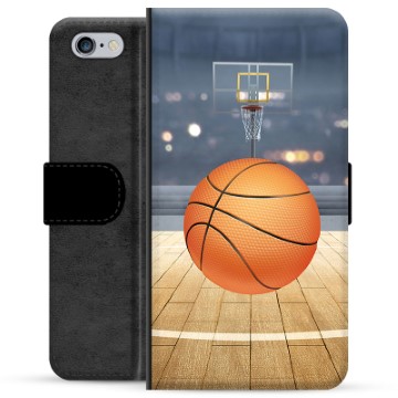 Étui Portefeuille Premium iPhone 6 / 6S - Basket-ball