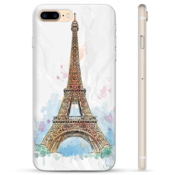 Coque iPhone 7 Plus / iPhone 8 Plus en TPU - Paris