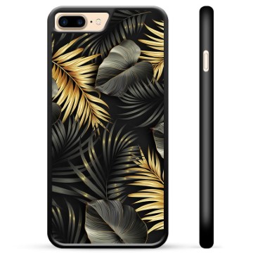 Coque de Protection iPhone 7 Plus / iPhone 8 Plus - Feuilles Dorées