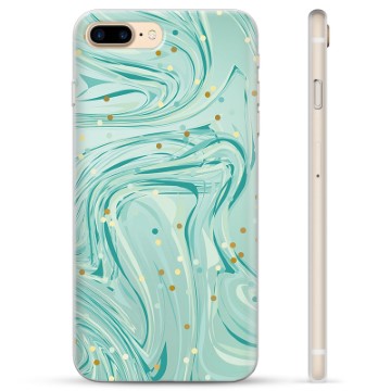 Coque iPhone 7 Plus / iPhone 8 Plus en TPU - Menthe Verte