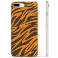 Coque iPhone 7 Plus / iPhone 8 Plus en TPU - Tigre