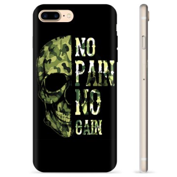 Coque iPhone 7 Plus / iPhone 8 Plus en TPU - No Pain, No Gain