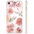 Coque iPhone 7/8/SE (2020) en TPU - Fleurs Roses