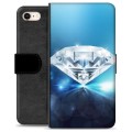 Étui Portefeuille Premium iPhone 7/8/SE (2020)/SE (2022) - Diamant
