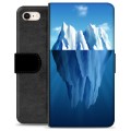Étui Portefeuille Premium iPhone 7/8/SE (2020) - Iceberg