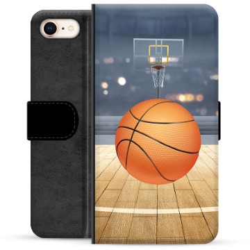 Étui Portefeuille Premium iPhone 7/8/SE (2020)/SE (2022) - Basket-ball