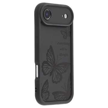 Coque iPhone Air en TPU à imprimé papillon