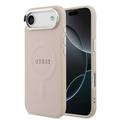 Coque Hybride iPhone Air Guess Saffiano - Compatible MagSafe - Rose