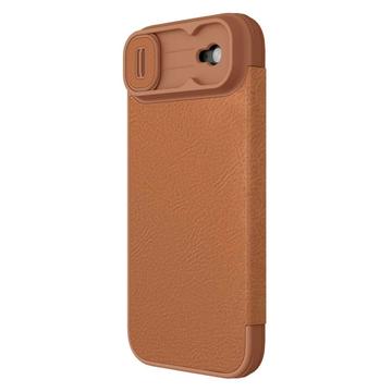 Étui à Rabat iPhone Air Nillkin Qin Pro - Marron