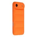 Coque Doudoune iPhone Air en TPU Antichoc - Orange