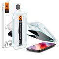 Protecteur d'Écran iPhone Air Spigen Glas.tR Ez Fit Privacy - 2 Pièces