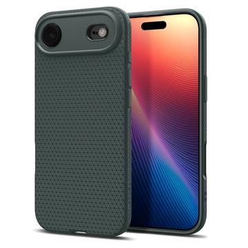 Coque en TPU iPhone Air Spigen Liquid Air - Vert abyssal