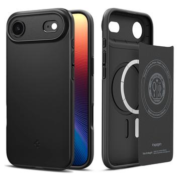 Coque MagSafe iPhone Air Spigen Thin Fit Mag - Noire