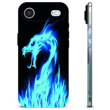 Coque iPhone Air en TPU - Dragon Feu Bleu