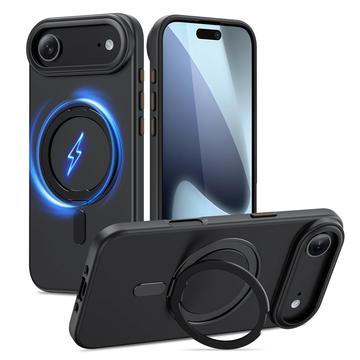 Coque MagSafe iPhone Air Tech-Protect MagRing - Noir mat