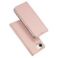 Étui à Rabat iPhone 16e Dux Ducis Skin Pro - Rose