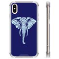 Coque Hybride iPhone X / iPhone XS - Éléphant