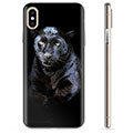 iPhone XS Max TPU Hülle - Schwarzer Panther