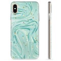 Coque iPhone XS Max en TPU - Menthe Verte