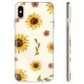 Coque iPhone XS Max en TPU - Tournesol