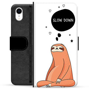 Étui Portefeuille Premium iPhone XR - Slow Down