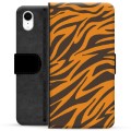 Étui Portefeuille Premium iPhone XR - Tigre