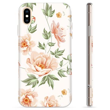 Coque iPhone XS Max en TPU - Motif Floral