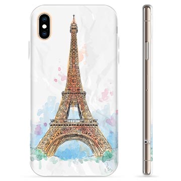 Coque iPhone XS Max en TPU - Paris