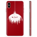 Coque iPhone XS Max en TPU - Boule de Noel