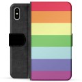 Étui Portefeuille Premium iPhone X / iPhone XS - Pride