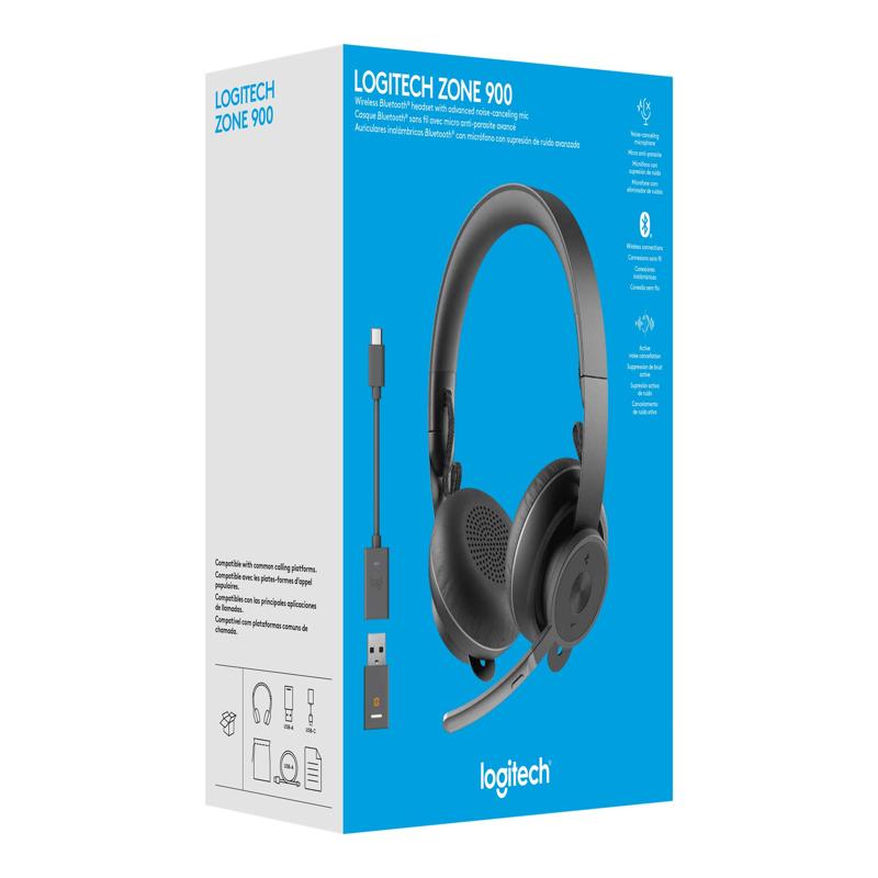 Casque sans fil Bluetooth Logitech Zone 900