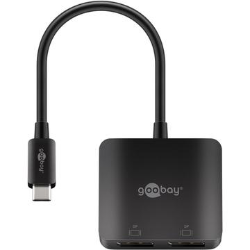 USB-C™-adapter till 2x DisplayPort