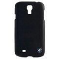Coque Rigide Revêtue de Cuir BMW pour Samsung Galaxy S4 I9500, I9505 - Noire