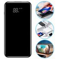 Batterie Externe 2xUSB & Chargeur Sans Fil Baseus Bracket - 8000mAh - Noir
