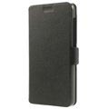 Etui Portefeuille en Cuir Doormoon pour Lenovo S850 - Noir