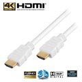 Câble Haute Vitesse HDMI / HDMI - Blanc - 5m