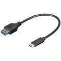 Câble Adaptateur USB 3.0 / USB 3.1 Type-C OTG Goobay SuperSpeed