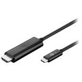 Câble USB Type-C/HDMI Goobay - UltraHD 4K x 2K - 1.8m - Noir