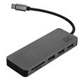 Adaptateur Hub USB-C 7-en-1 Green Cell - QC 4.0, PD, Samsung Dex, 4K, SD, microSD