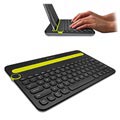 Clavier Bluetooth Logitech K480 Multi-Device - Disposition nordique - Noir