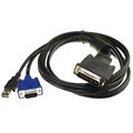 Câble Adaptateur DVI M1-DA Mâle vers VGA/USB - 1.8m - Noir
