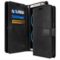 Etui Portefeuille Mercury Goospery Mansoor Diary pour Samsung Galaxy S8 - Noir