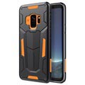 Coque Hybride Nillkin Defender II pour Samsung Galaxy S9 - Orange / Noire
